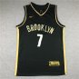 New Nets 7 Black Gold  Jersey