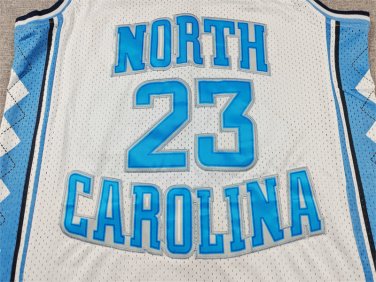 North Carolina 23 White  Jersey