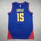 Nuggets 15 Announcement Blue  Jersey