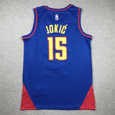 Nuggets 15 Announcement Blue  Jersey