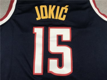 Nuggets 15 Deep Blue  Jersey