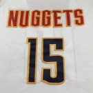 Nuggets 15 White  Jersey