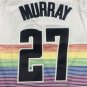 Nuggets 27 City Edition Snow Mountain White  Jersey