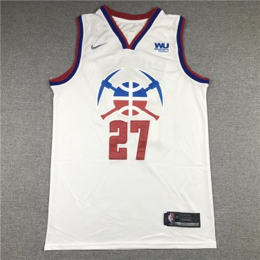 Nuggets 27 Reward Edition White  Jersey