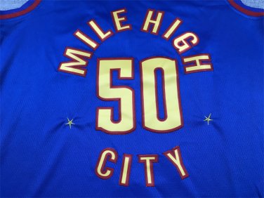 Nuggets 50 Announced Edition Blue  Jersey