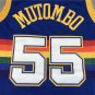 Nuggets 55 Snow Mountain Blue  Jersey