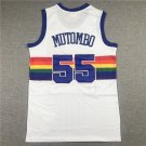 Nuggets 55 Snow Mountain White  Jersey