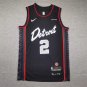 Pistons 2 City Edition Black  Jersey