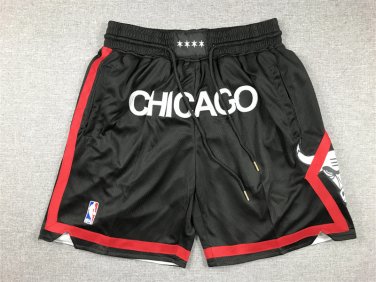 Pocket 24 Bulls City Edition Black Pants  Jersey