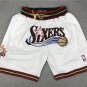 Pocket 76ers white pants  Jersey