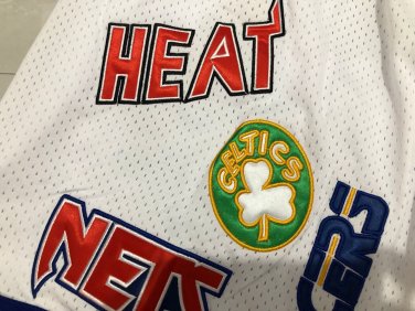 Pocket All Star Eastern White Pants Fully Embroidered  Jersey