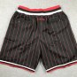 Pocket Bulls Black and Red Shorts  Jersey