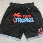 Pocket Coconut Tree Black Pants  Jersey