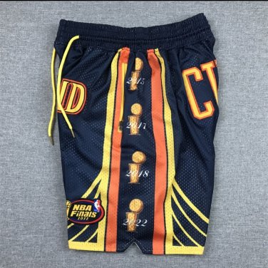 Pocket Curry Champion Parade Deep Blue Shorts  Jersey