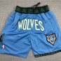 Pocket Forest Wolf Blue Pants  Jersey
