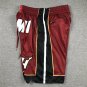 Pocket Heat Regular Red Pants  Jersey
