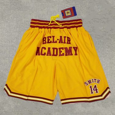 Pocket Kobe High School Yellow Pants  Jersey