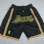Pocket Lakers City Edition Black Pants  Jersey