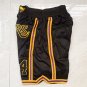 Pocket Lakers LAKERS 8 24 Black Pants  Jersey
