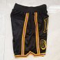 Pocket Lakers LAKERS 8 24 Black Pants  Jersey