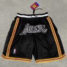 Pocket Lakers MVP Black Pants  Jersey