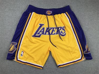 Pocket Lakers Regular Yellow Pants  Jersey