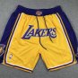 Pocket Lakers Regular Yellow Pants  Jersey