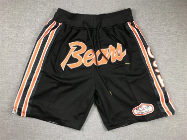 Pocket NFL Bears Black Pants  Jersey