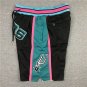 Pocket Spurs Black Pants Green Edge  Jersey