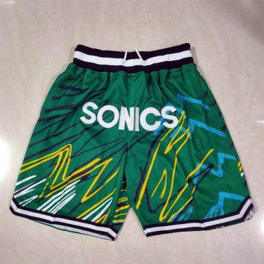 Pocket supersonic lightning version green pants  Jersey