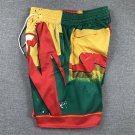 Pocket Supersonic Swinging Man Green Red Shorts  Jersey