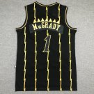 Raptors 1 Black Gold Dragon  Jersey