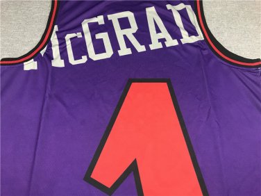 Raptors 1 Printed Purple  Jersey