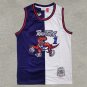 Raptors 1 Purple White Color Match  Jersey