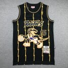 Raptors 15 Black Gold Dragon  Jersey