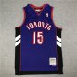 Raptors 15, front purple and back black  Jersey