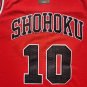 Slam Dunk 10 # Sakuragi Flower Path Embroidered Red  Jersey