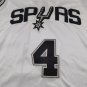 Spurs 4 White  Jersey