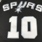 Spurs 10 Retro Black  Jersey