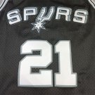 Spurs 21 Retro Black  Jersey