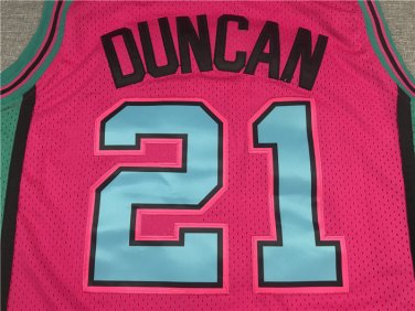 Spurs 21 Retro Pink  Jersey