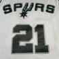 Spurs 21 Retro White  Jersey