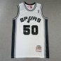 Spurs 50 Retro White  Jersey