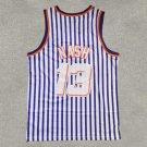 Sun 13 white blue printing strip  Jersey