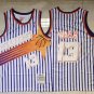 Sun 13 white blue printing strip  Jersey