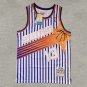 Sun 13 white blue printing strip  Jersey