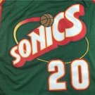 Supersonic 20 green with red inserted  Jersey