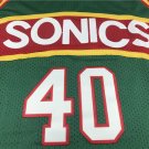 Supersonic 40 green horizontal red bar  Jersey
