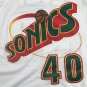 Supersonic 40 Retro White  Jersey