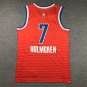 Thunder 7 Announcement Orange  Jersey